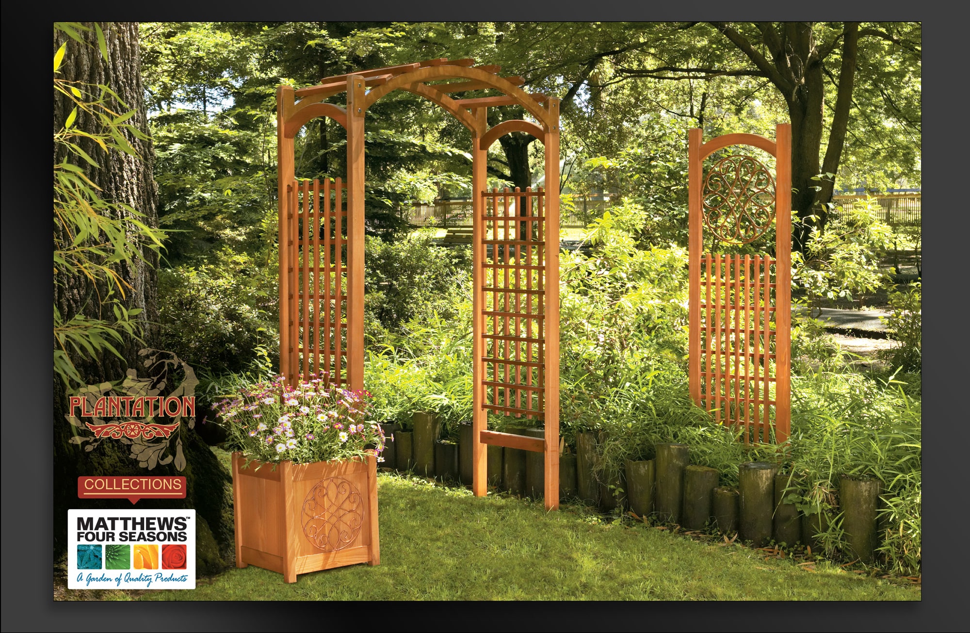  USA, Box, Arbor and Trellis In-Store Banners for The Plantation Collections  