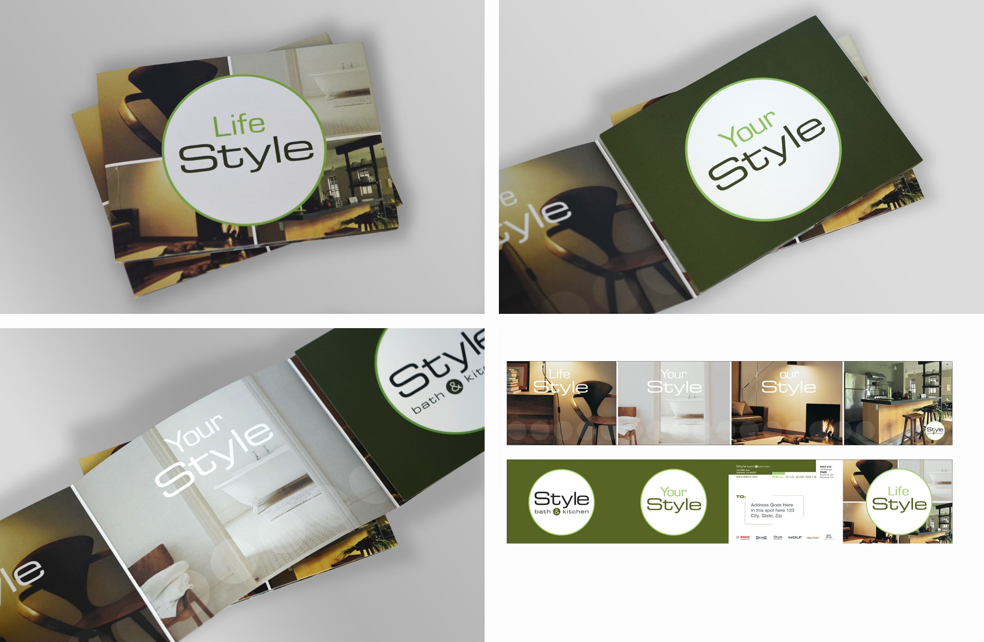  USA, Folding Brochure + Mailer 4 Color + PMS Inks for a  Bright White Uncoated Cover Sheet 